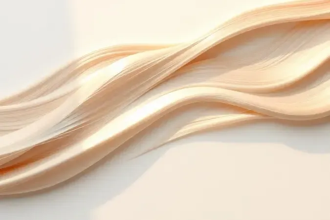 Fios de cabelo sedosos e alinhados representando os benefícios de uma chapinha de qualidade para cabelos saudáveis e brilhosos.