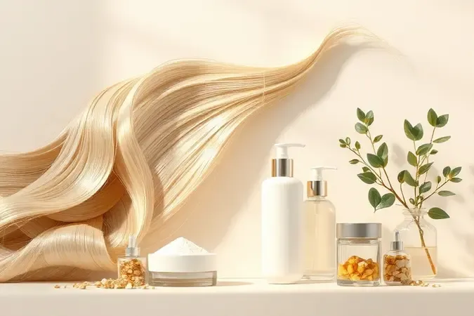 Ingredientes naturais e fios de cabelo saudáveis para escolher progressiva sem formol